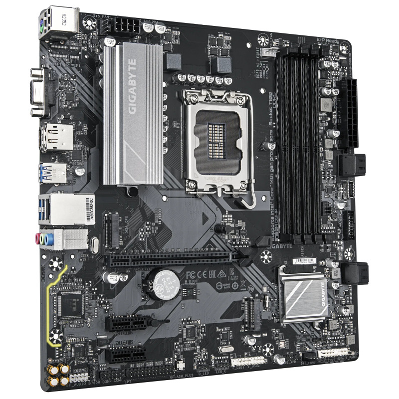 MOTHERBOARD GIGABYTE (B760M D3HP) SOCKET 1700, 4*DDR5 5600MHZ, HDMI, VGA, DP,MICRO ATX image 5